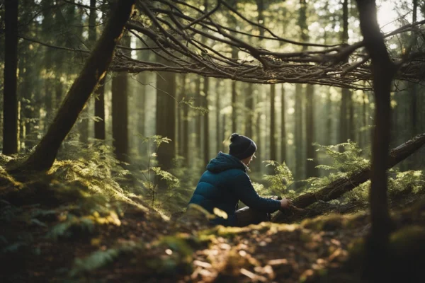 Guia para Refúgios em Ambientes Selvagens com Ferramentas Naturais e Soluções para Climas Adversos