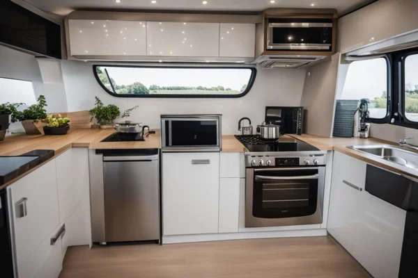 Fogão, Micro-ondas ou Grill? Descubra o Melhor e Mais Eficiente Para Cozinhas de Motorhomes modernos